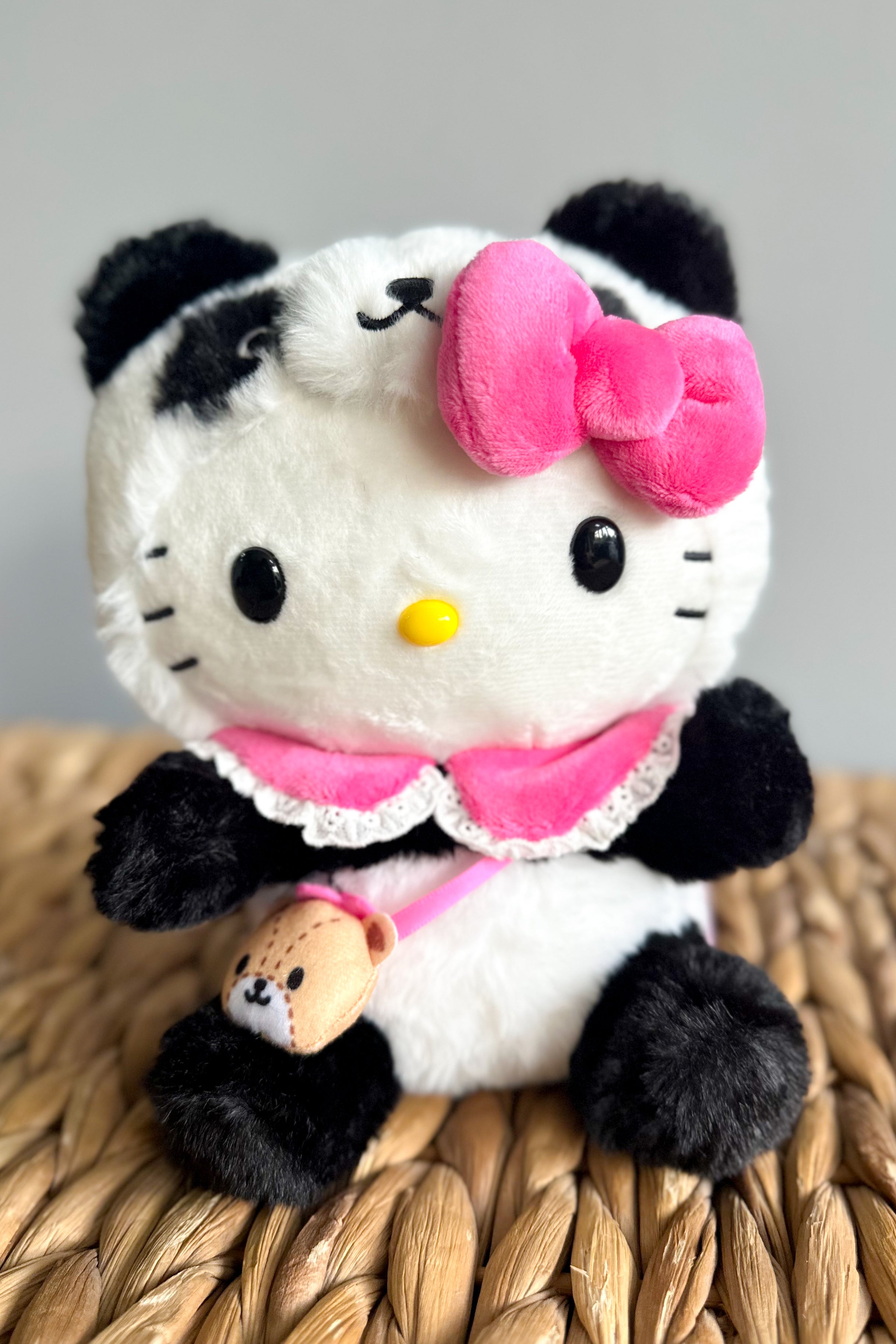 Hello Kitty パンダの衣装を着て小さなクマと一緒に サンリオ推し活部🌈 (@sanrio_oshikatu): 