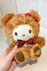 2004 Brown Bear Hello Kitty Plush