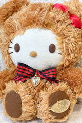 2004 Brown Bear Hello Kitty Plush