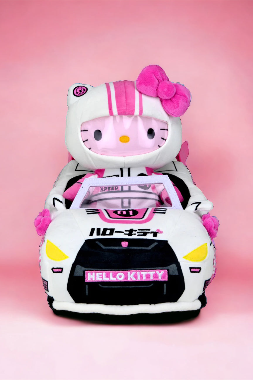 Kidrobot x Sanrio | Pink Hello Kitty Tokyo Speed Racer Plush