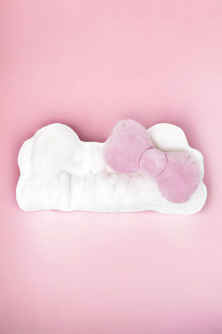 White & Pink Hello Kitty Headband